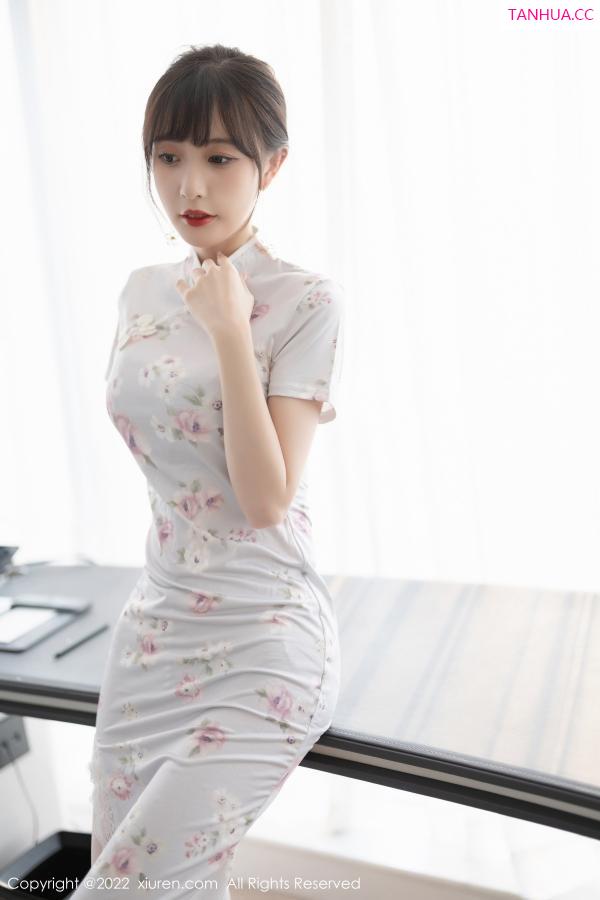 林星阑  [XiuRen]高清写真图 2022.10.25 No.5757 林星阑 旗袍美腿第12张图片